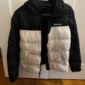Marmot down hoodie jacket
